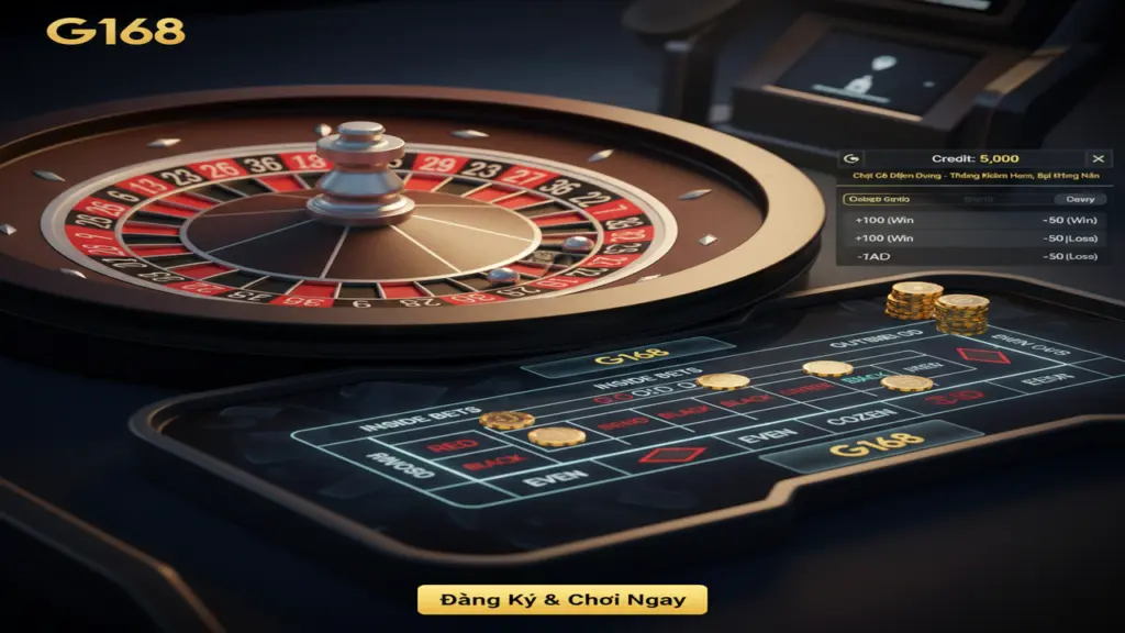 Mẹo chơi Roulette thắng lớn G168