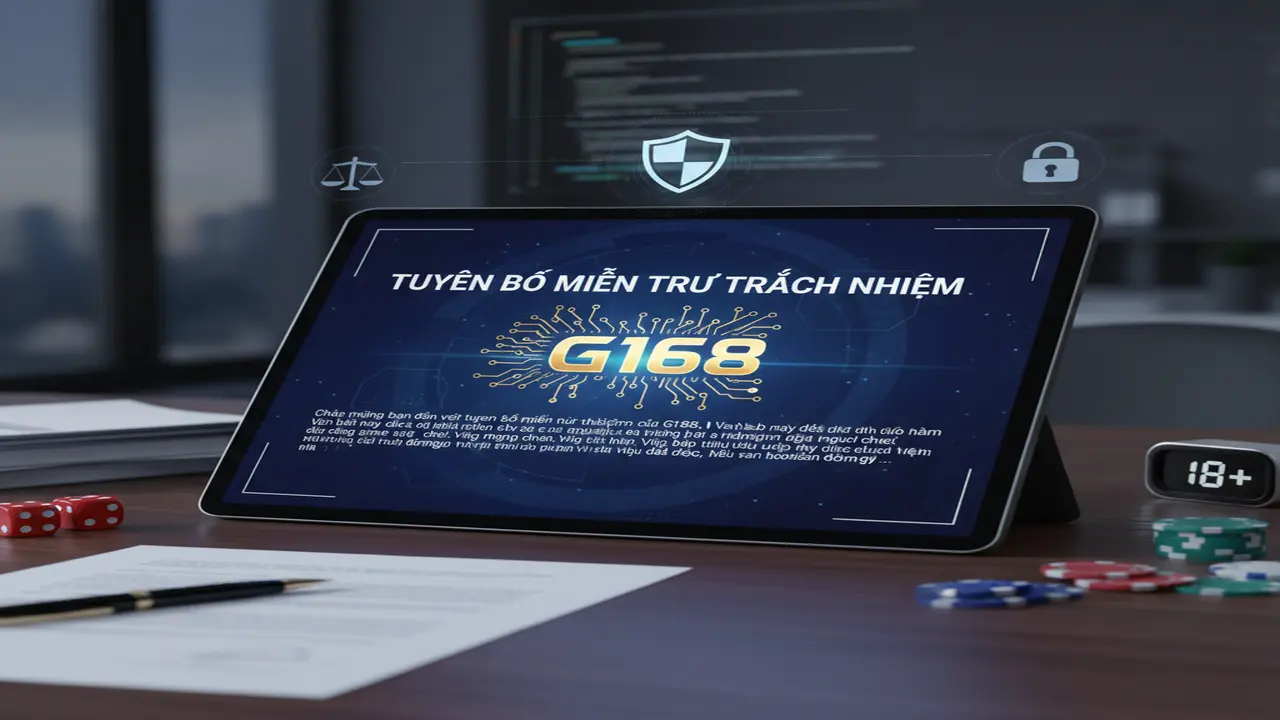 Miễn Trừ Trách Nhiệm G168