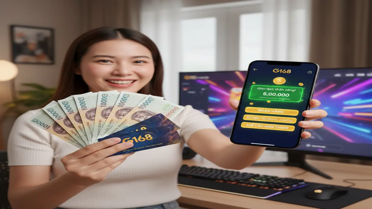 Rút tiền (Ngân Hàng, Ví Điện Tử, Thẻ Điện Thoại) G168