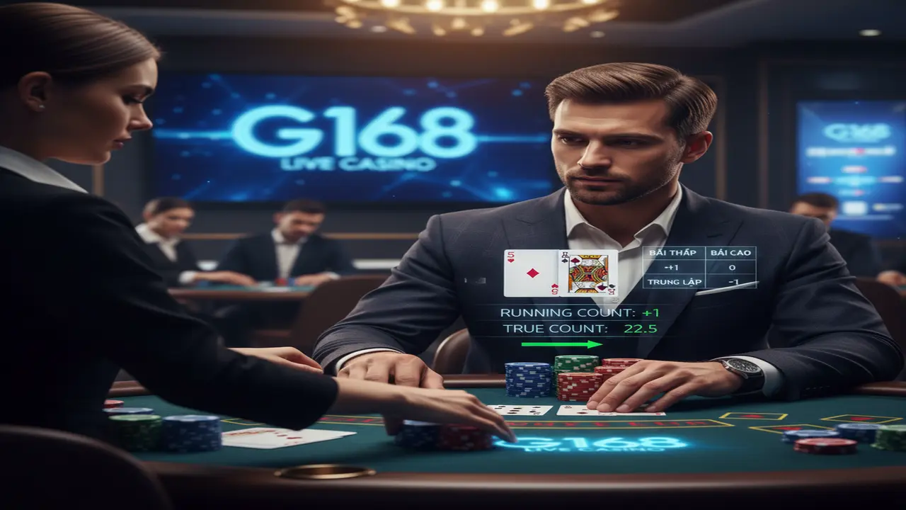 Cách tính bài Blackjack Live G168